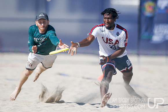 Day 3 of WFDF 2023 World Beach Ultimate Championships.