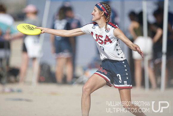 Day 3 of WFDF 2023 World Beach Ultimate Championships.
