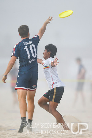 Day 3 of WFDF 2023 World Beach Ultimate Championships.
