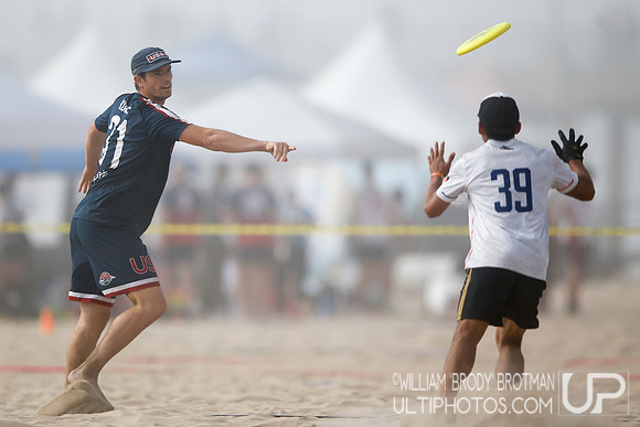 Day 3 of WFDF 2023 World Beach Ultimate Championships.