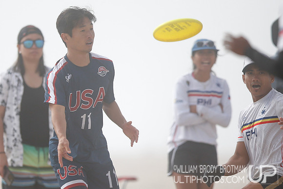 Day 3 of WFDF 2023 World Beach Ultimate Championships.