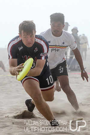 Day 3 of WFDF 2023 World Beach Ultimate Championships.
