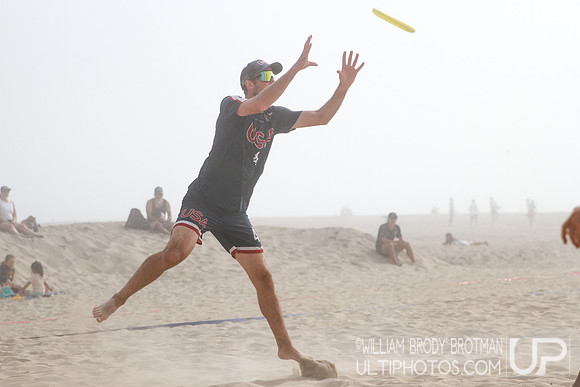 Day 3 of WFDF 2023 World Beach Ultimate Championships.