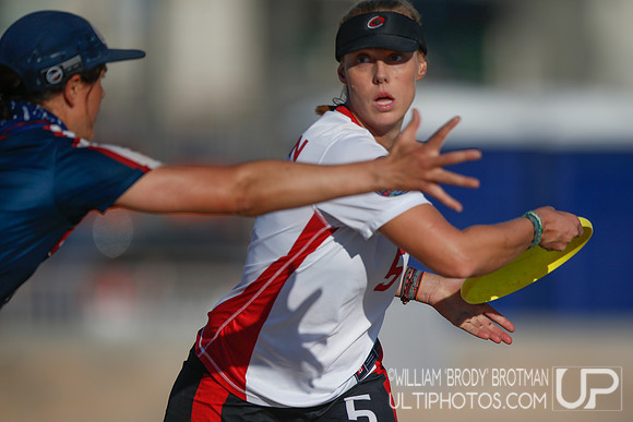Day 3 of WFDF 2023 World Beach Ultimate Championships.