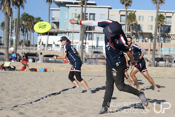 Day 3 of WFDF 2023 World Beach Ultimate Championships.