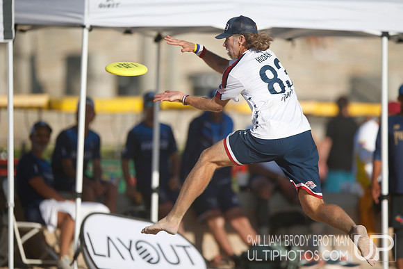 Day 3 of WFDF 2023 World Beach Ultimate Championships.