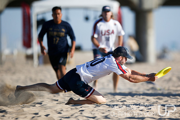Day 3 of WFDF 2023 World Beach Ultimate Championships.