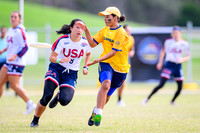 Women’s power-pools during World Ultimate Championships at Runaway Bay Sports Precinct