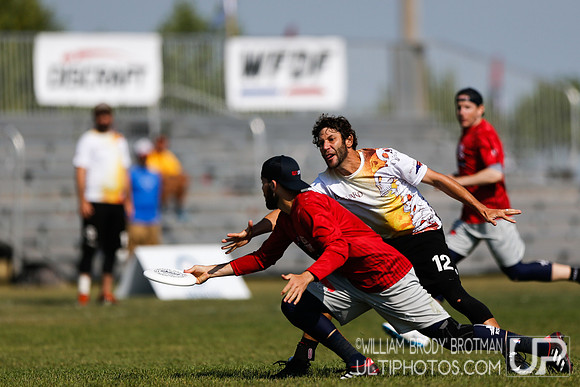Day 6 of World Masters Ultimate Club Championships
