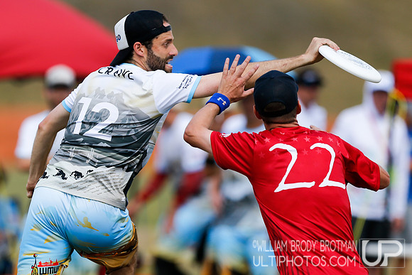 Day 2 of World Masters Ultimate Club Championships