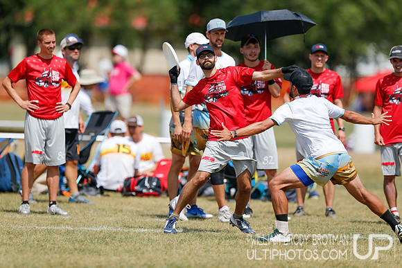 Day 2 of World Masters Ultimate Club Championships