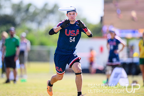Mixed semifinals during World Ultimate Championships at Runaway Bay Sports Precinct
