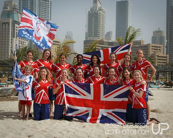 Great Britain Women's Team Photo - WCBU 2015