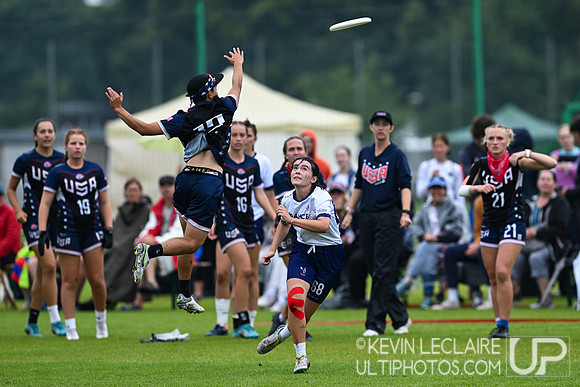 USA U20 Women vs France U20 Women Championship Game - WJUC 2022