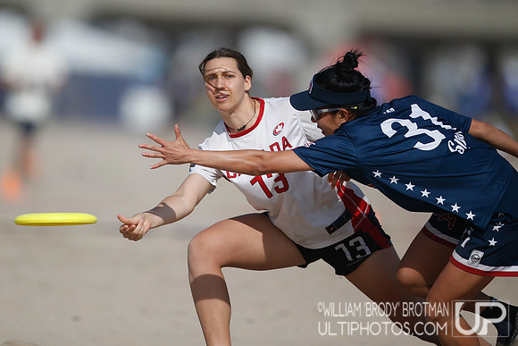 Day 4 of WFDF 2023 World Beach Ultimate Championships.