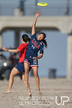 Day 4 of WFDF 2023 World Beach Ultimate Championships.