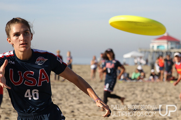 Day 4 of WFDF 2023 World Beach Ultimate Championships.