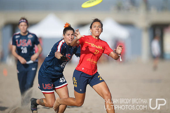 Day 4 of WFDF 2023 World Beach Ultimate Championships.