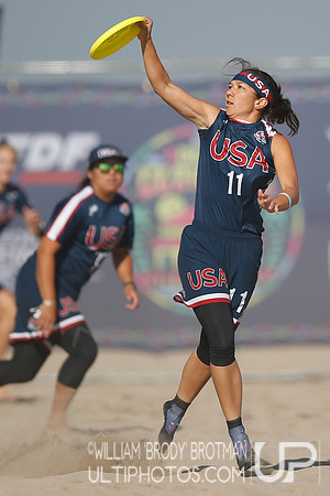 Day 4 of WFDF 2023 World Beach Ultimate Championships.