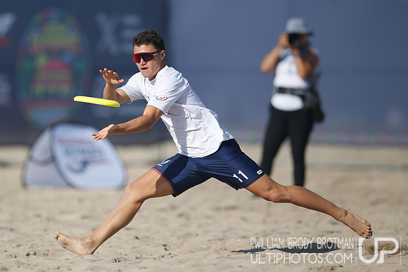 Day 4 of WFDF 2023 World Beach Ultimate Championships.