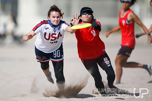 Day 4 of WFDF 2023 World Beach Ultimate Championships.