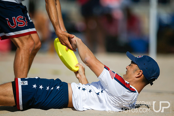 Day 4 of WFDF 2023 World Beach Ultimate Championships.