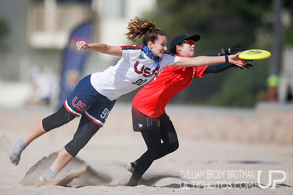 Day 4 of WFDF 2023 World Beach Ultimate Championships.