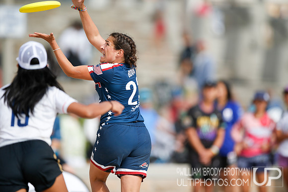 Day 4 of WFDF 2023 World Beach Ultimate Championships.