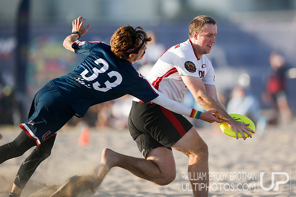 Day 4 of WFDF 2023 World Beach Ultimate Championships.