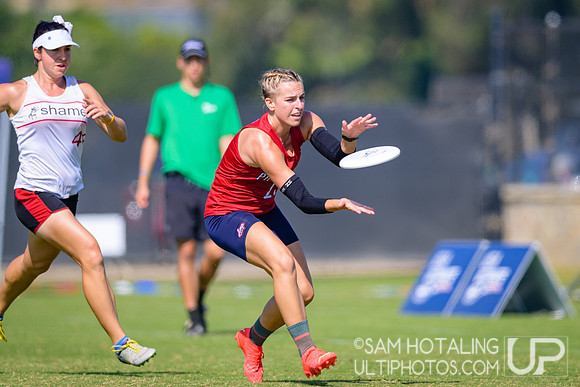 AMP vs. shame. in quarterfinals at USAU Club Championships