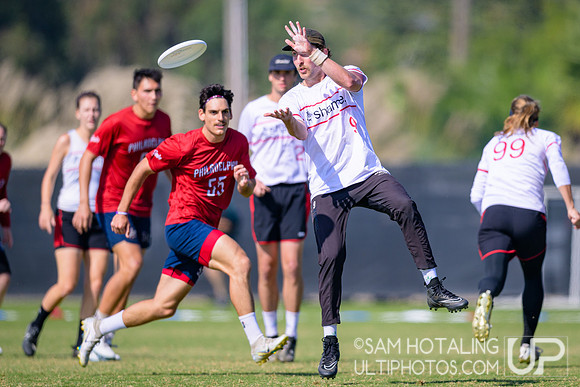 AMP vs. shame. in quarterfinals at USAU Club Championships