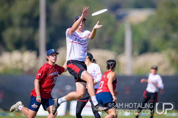 AMP vs. shame. in quarterfinals at USAU Club Championships