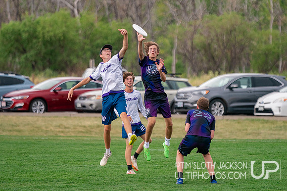 Pool play at 2024 USAU Youth Club Championship