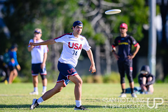 Pool play during World Ultimate Championships at Runaway Bay Precinct