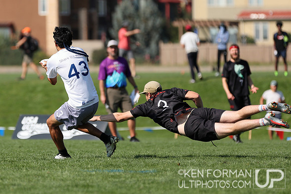 Mitch Kulczak (Sockeye #3) gives flying lessons to Nathan Prior (Truck Stop #43)