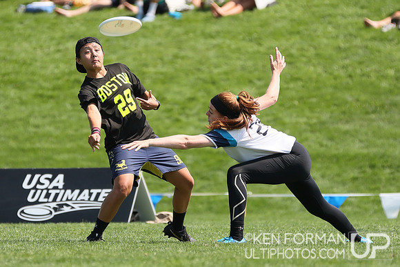 Finals play with Caitln Lee (Brute Squad #29) v. Lisa Pitcaitley (Molly Brown #26)