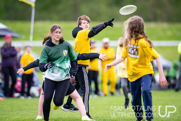 Pool play round V at DiscNW Spring Reign