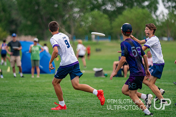 Pool play at 2024 USAU Youth Club Championship