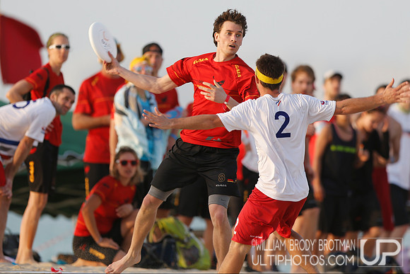 Day 4 of the 2015 World Championships of Beach Ultimate