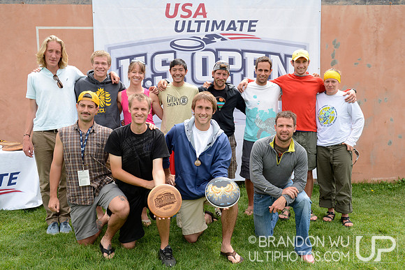 2012 US Open - Mixed Division Awards