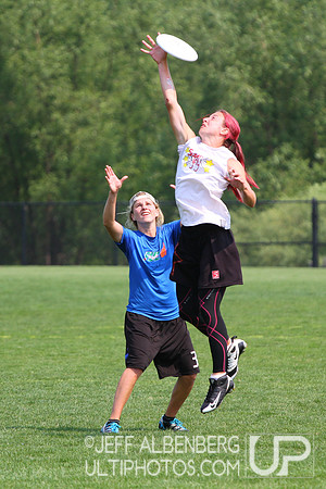 Saturday Women's division action from 2012 College Nationals