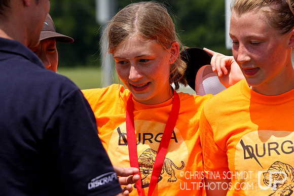 Awards Ceremony -- USAU 2012 HS Southerns