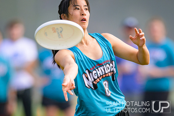 Grit vs. Nightlock in consolation brackets at USAU Club Championships