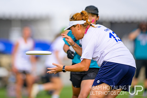 Grit vs. Nightlock in consolation brackets at USAU Club Championships