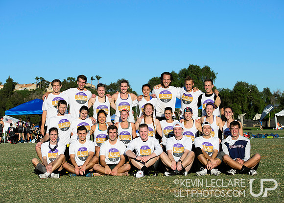 Space Heater Team Photo -- USA Ultimate Club Champs 2018 Thursda