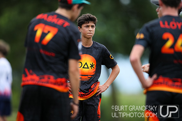 USA Ultimate YCC 2022 -- U17 Boys Sun Action