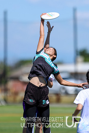 Sunday action at the USA Ultimate Youth Club Championships in th