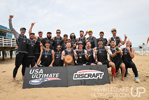 Banner FC Master's Men's Champions Team Photo - 2025 Beach Champ