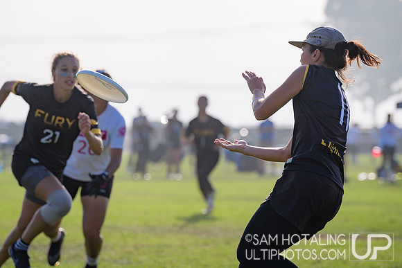 BENT vs. Fury in pool play at USAU Club Championships