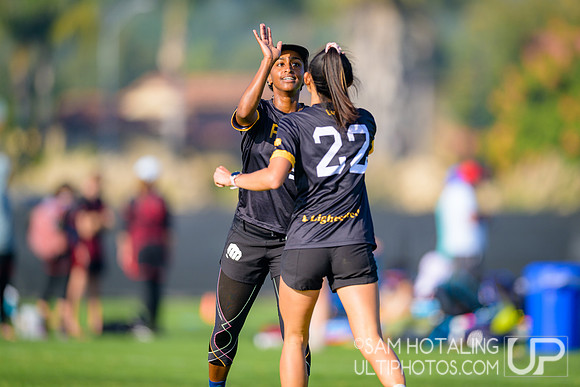 BENT vs. Fury in pool play at USAU Club Championships